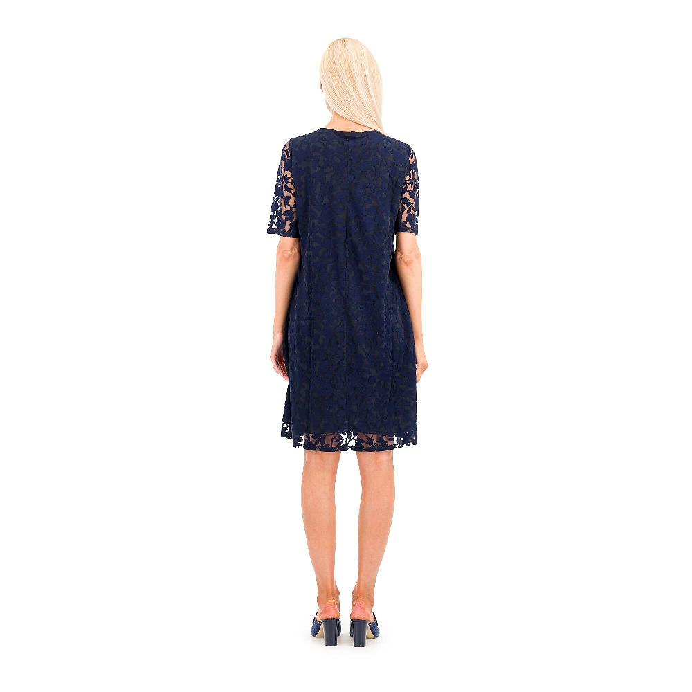 QVC Nina Leonard Abito A Trapezio Con Motivo Floreale