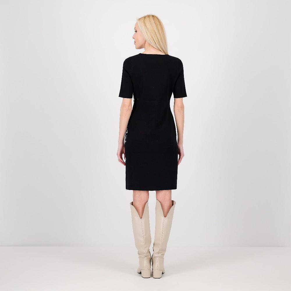 QVC Nina Leonard Abito A Tubino Con Decoro Floreale