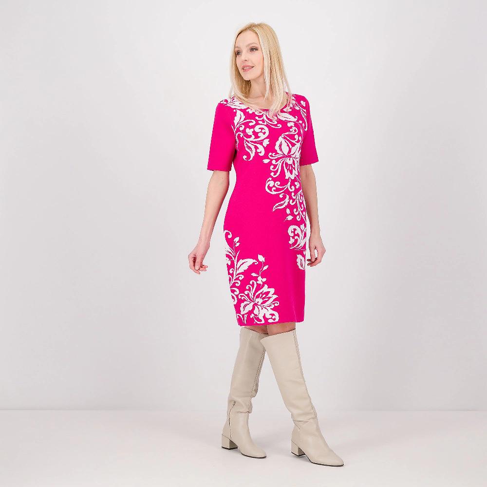 QVC Nina Leonard Abito a tubino con decoro floreale