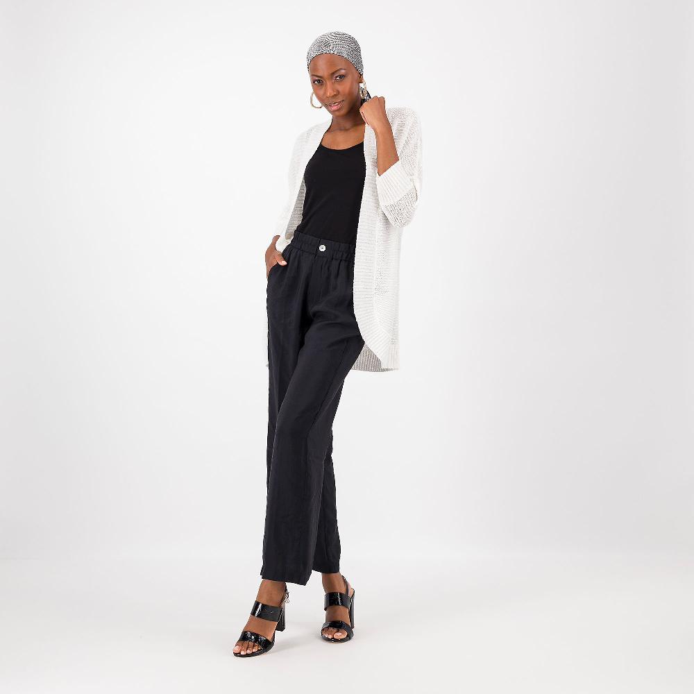 QVC Nina Leonard Cardigan In Maglia Con Maniche 3/4 A Pipistrello