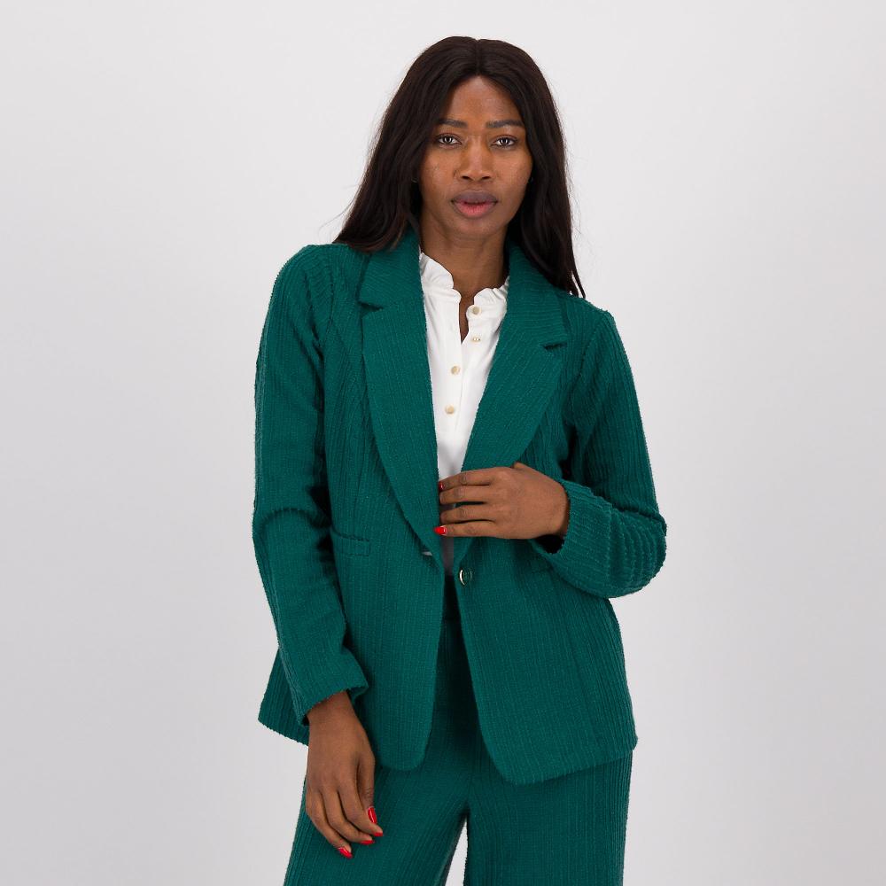 QVC Nina Leonard Giacca in bouclé stretch collo rever