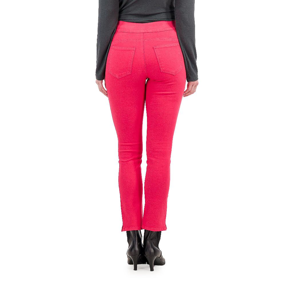 QVC Nina Leonard Jeans Alla Caviglia Con Elastico In Vita