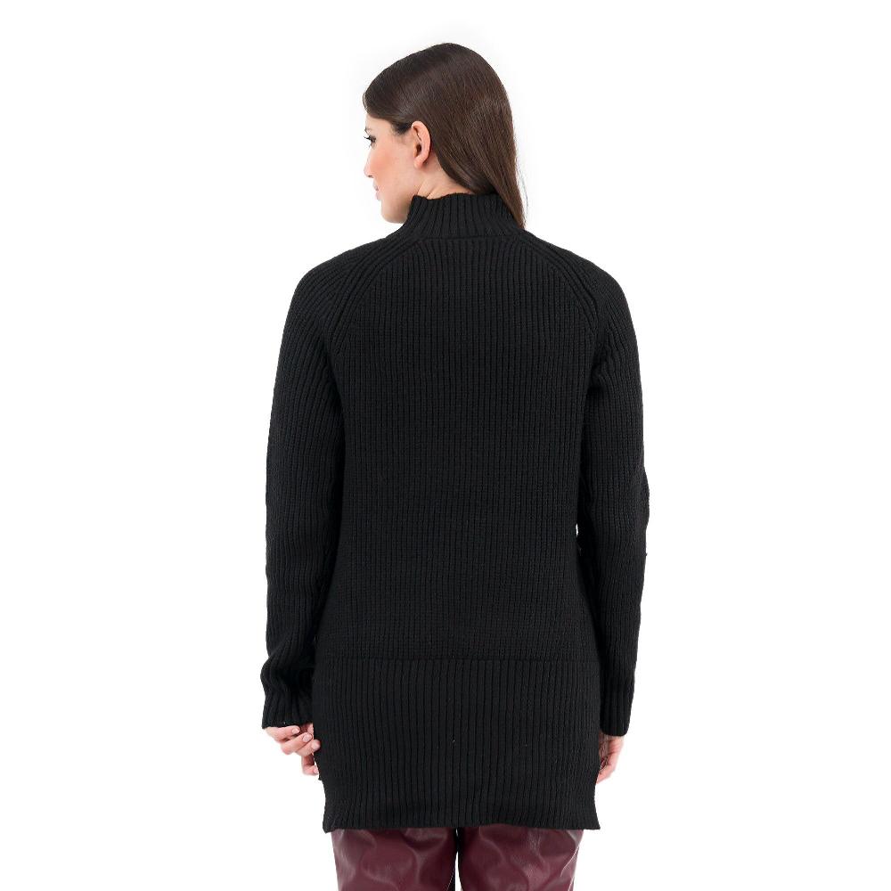 QVC Nina Leonard Maglione Con Collo A Lupetto E Spacchi