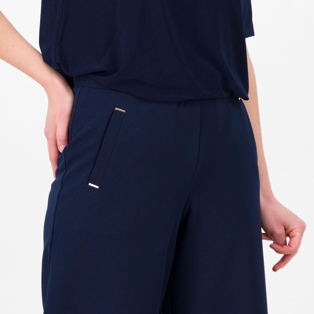 QVC Nina Leonard Pantaloni Cropped In Scuba Crépe Stretch