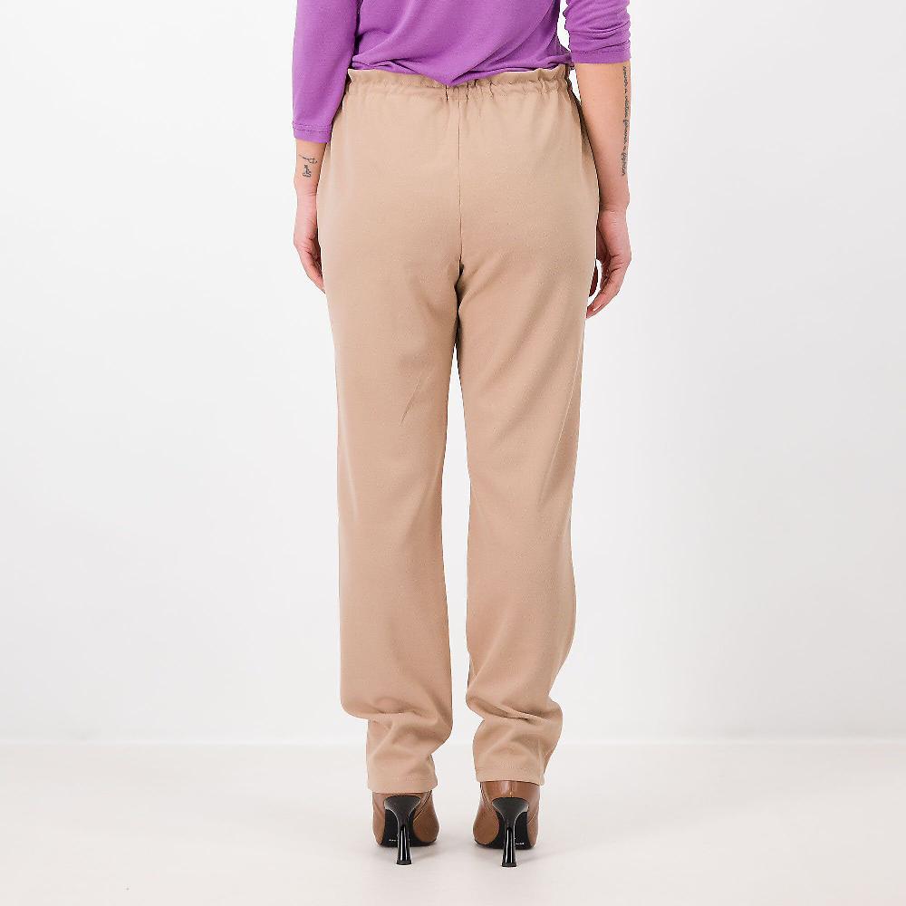 QVC Nina Leonard Pantaloni Lunghi Con Elastico In Vita