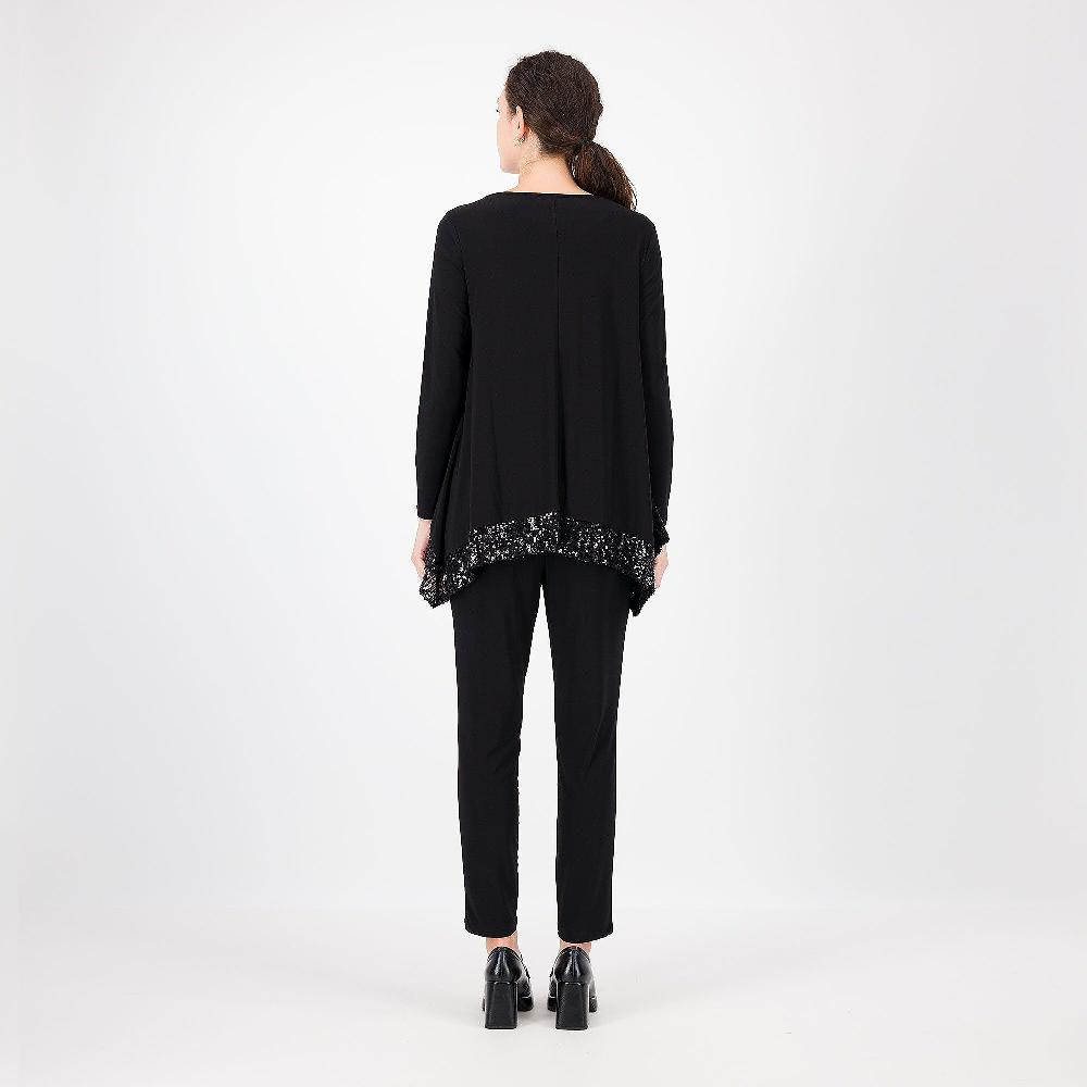 QVC Nina Leonard Set 2 Pezzi Con Pantaloni A Sigaretta E Maglia