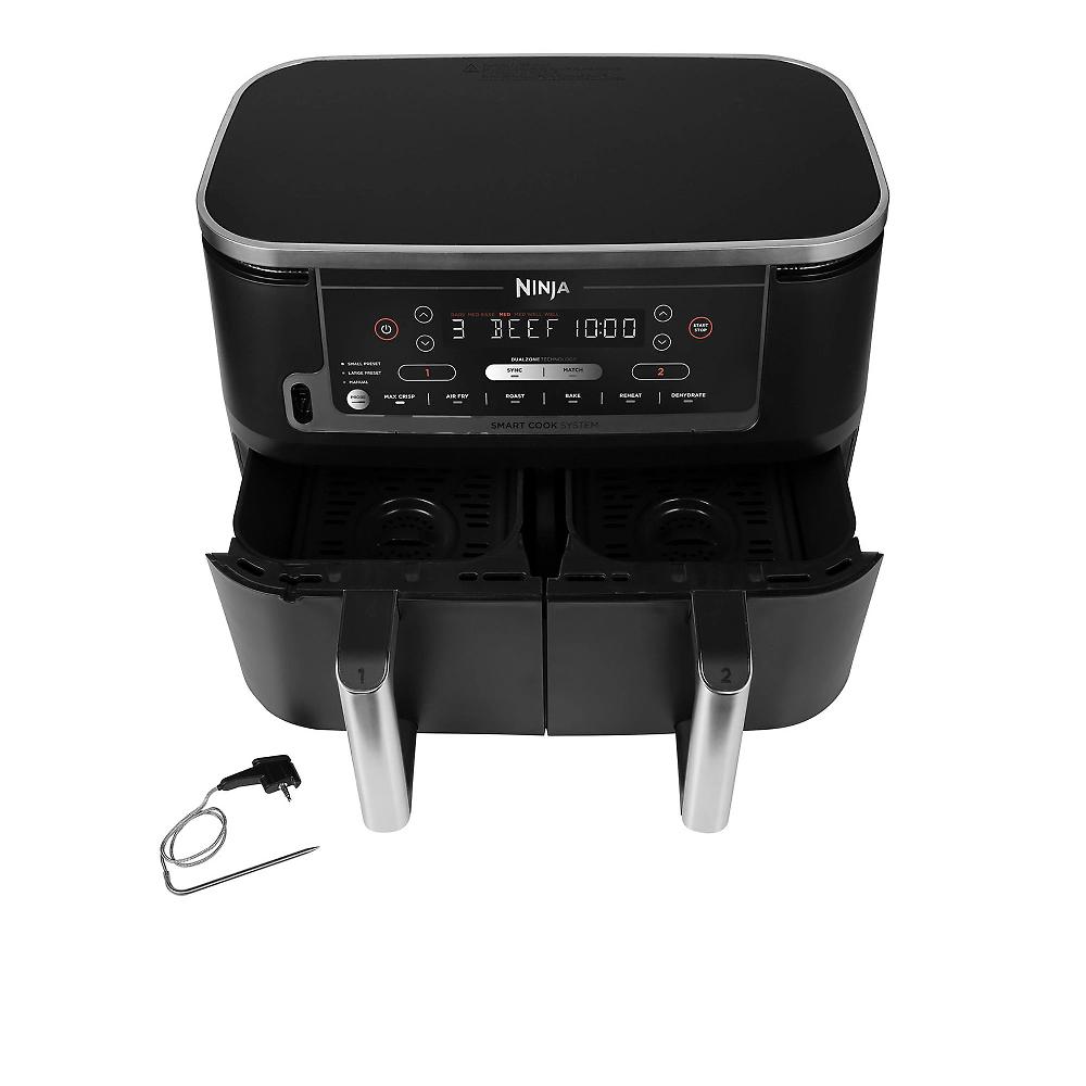 QVC Ninja Friggitrice Ad Aria Con 2 Cestelli Dual Zone