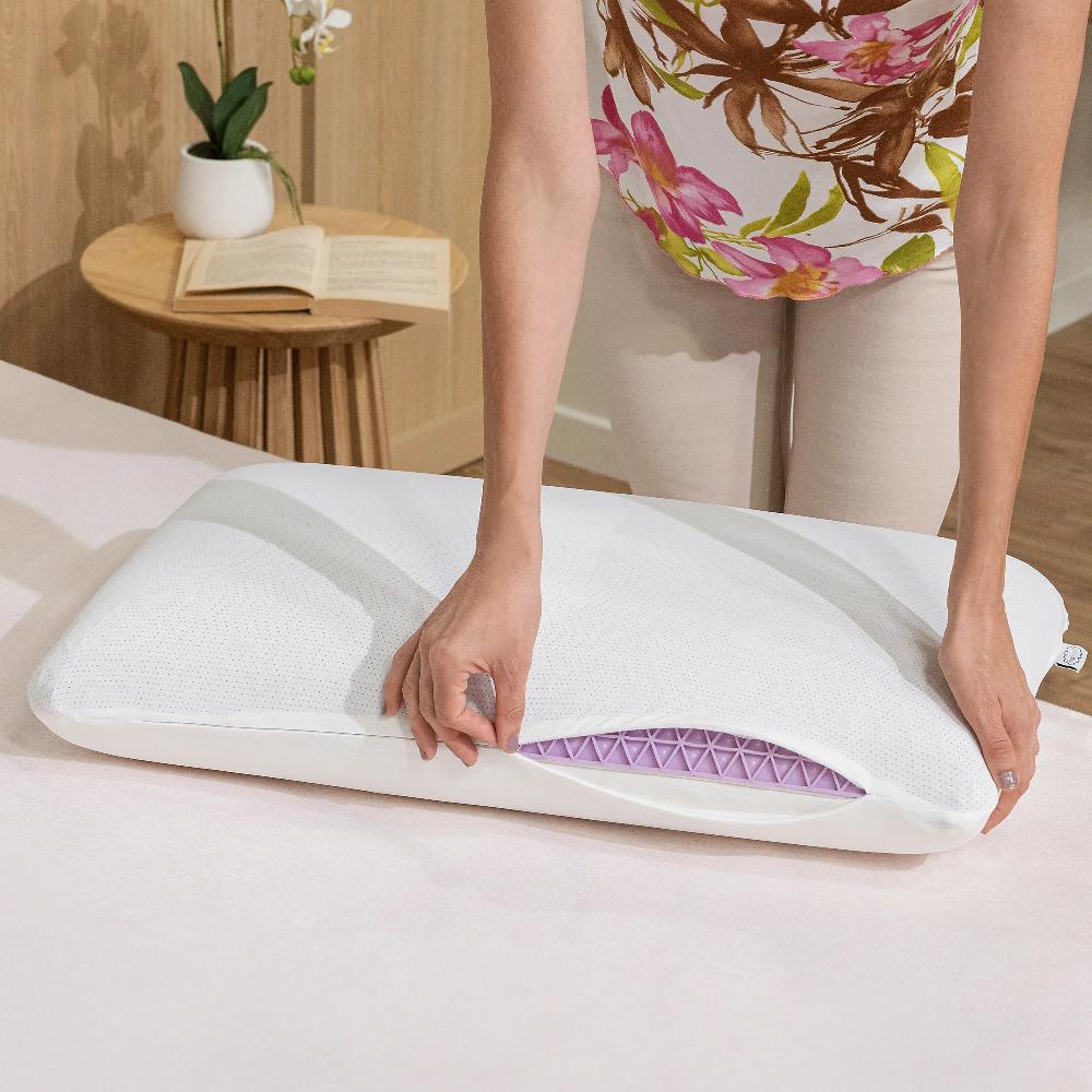 QVC Nuage Argenté Cuscino Memory Foam con copriguanciale in TPE