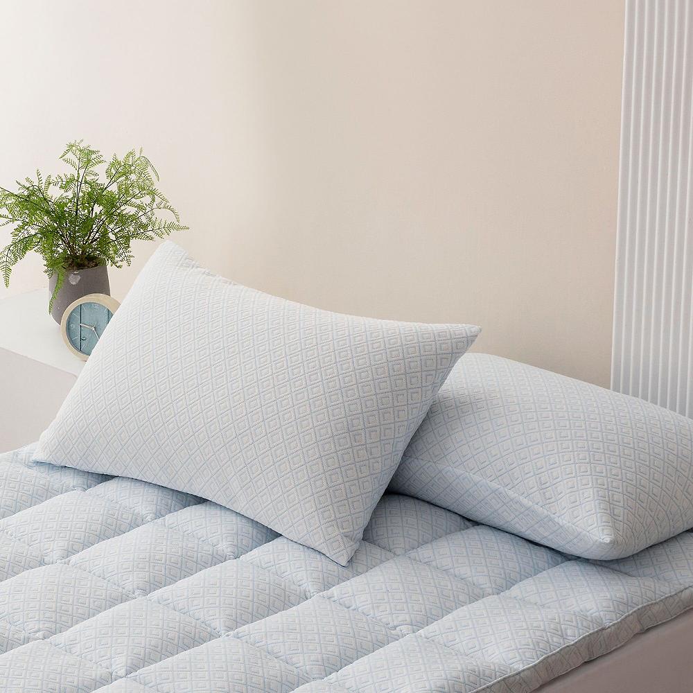 QVC Nuage Argenté Set 2 Copriguanciali Fresh In Microfibra 50x80cm