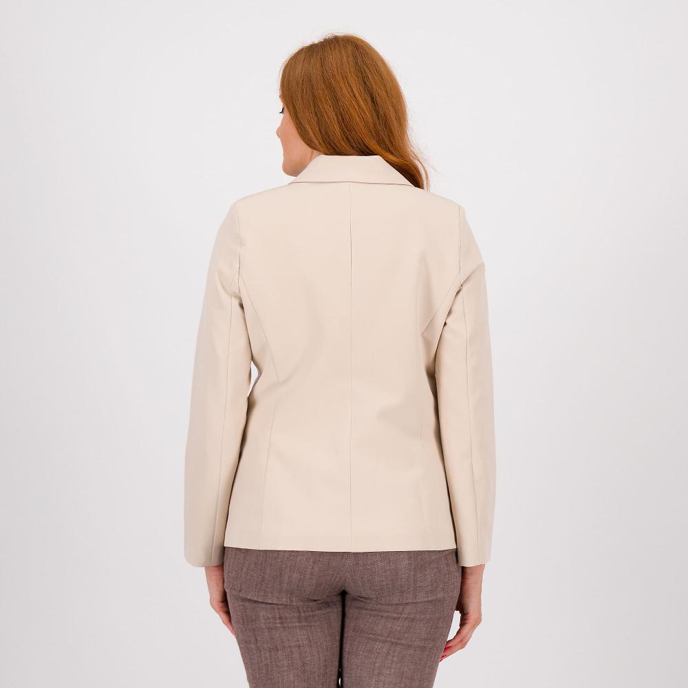 QVC Officina Della Moda Blazer In Bi-stretch Doppiopetto Con Collo A Lancia E Bottoni
