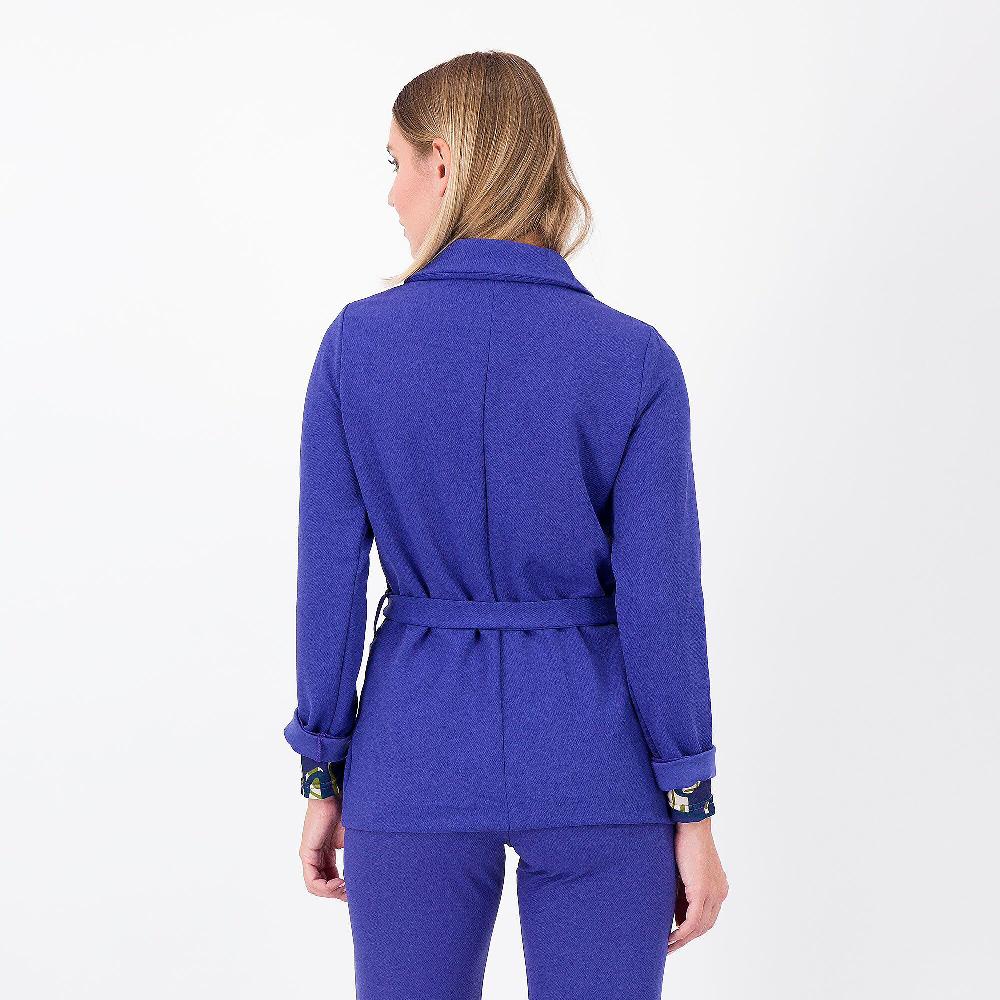 QVC Officina Della Moda Giacca Con Rever In Scuba Crépe