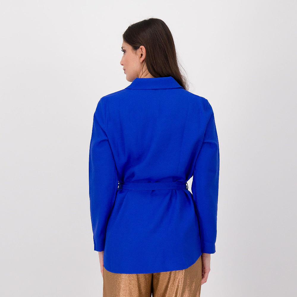 QVC Officina Della Moda Giacca Sahariana Con Cintura