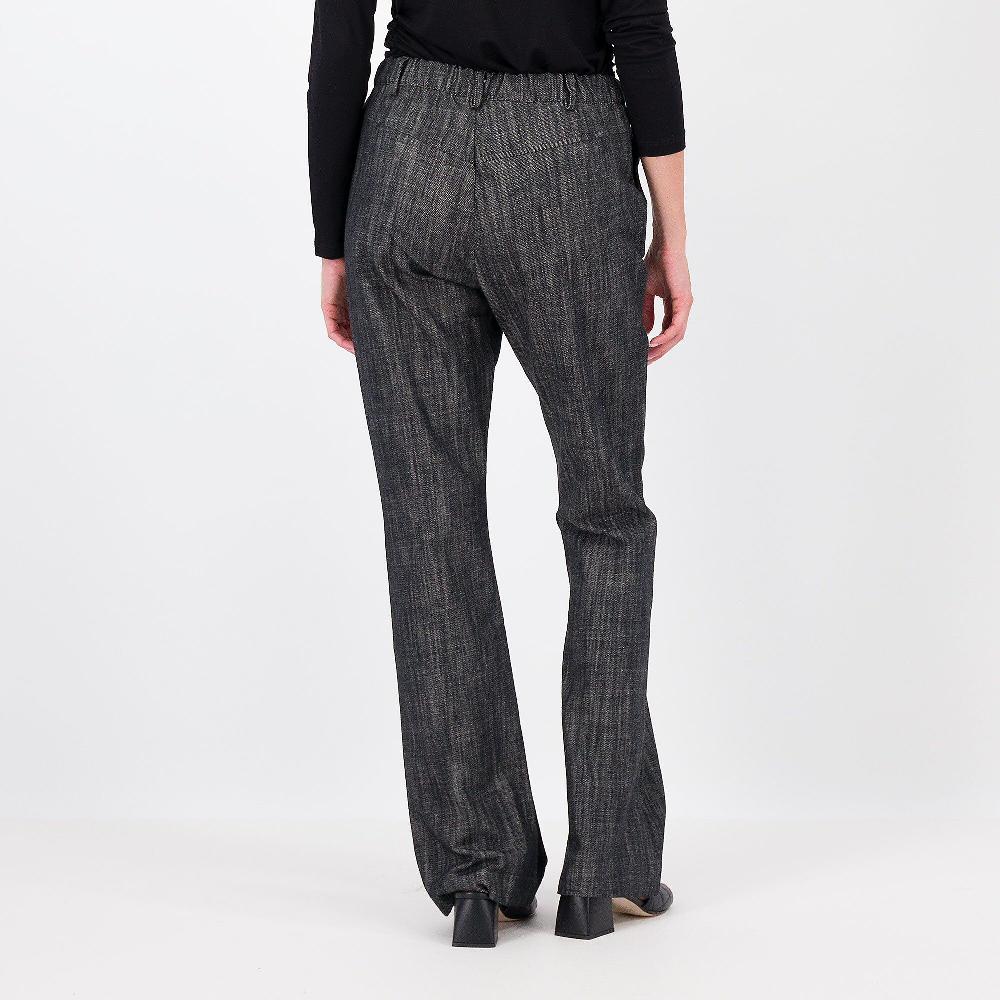 QVC Officina Della Moda Jeans Bootcut Con Elastico Dietro
