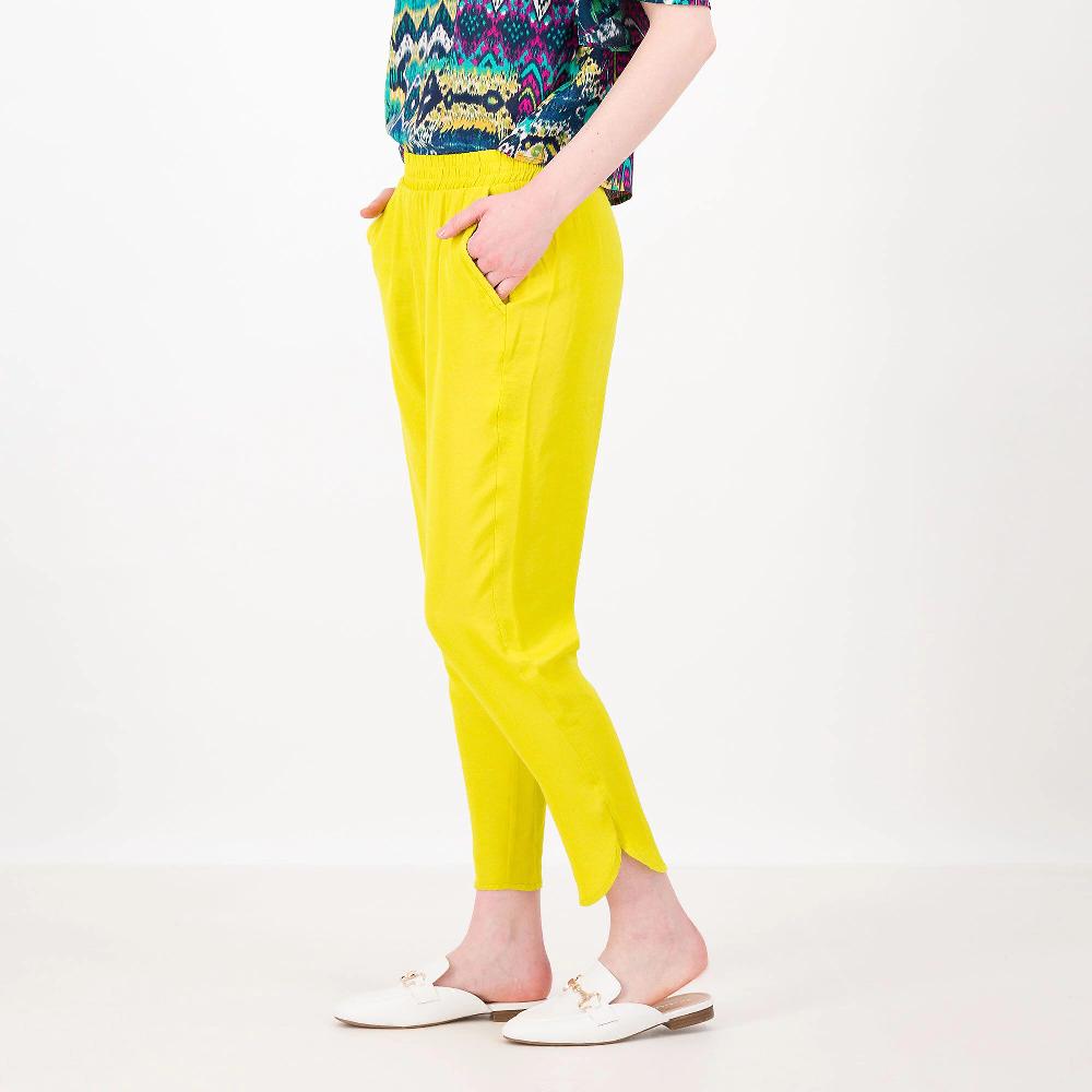 QVC Officina della Moda Jogger in raso martellato misto viscosa