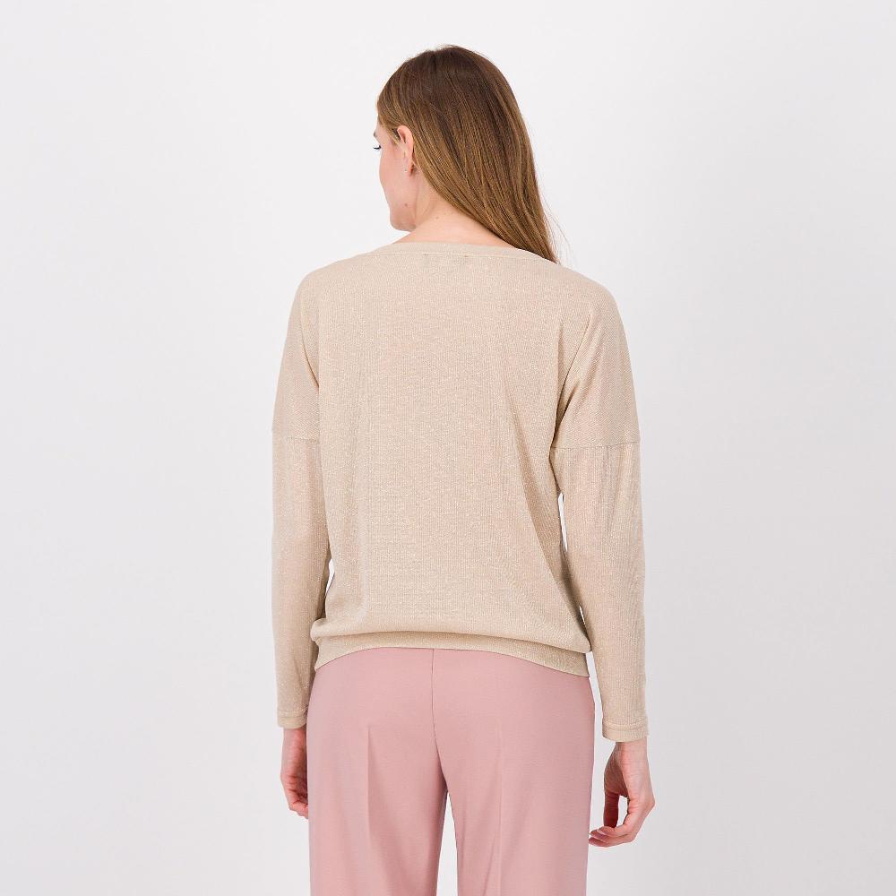 QVC Officina Della Moda Maglia In Costina - Shopping4Good Per Fondazione Veronesi