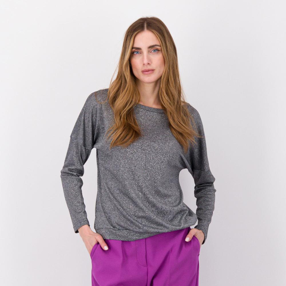 QVC Officina della Moda Maglia in costina - Shopping4Good per Fondazione Veronesi