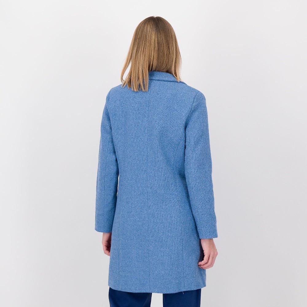 QVC Officina Della Moda Soprabito In Tweed Con Collo Rever