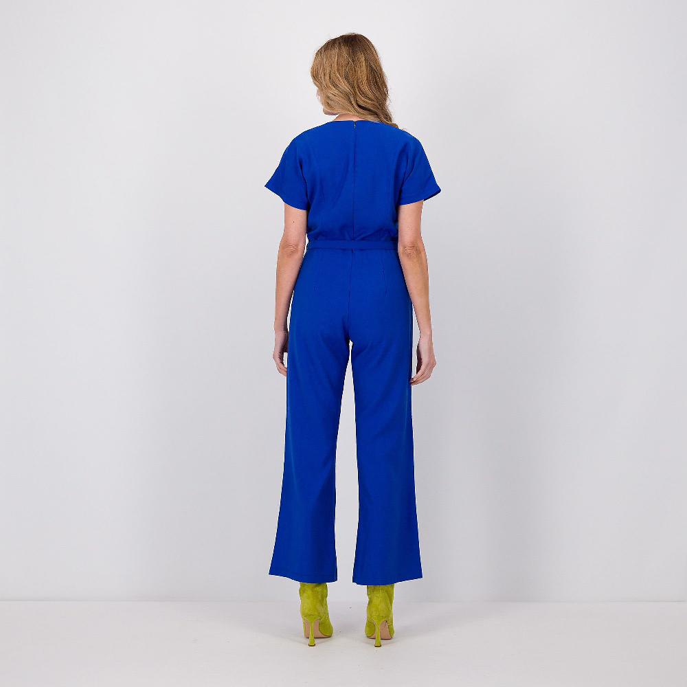 QVC Officina Della Moda Tuta Smanicata In Twill Di Viscosa