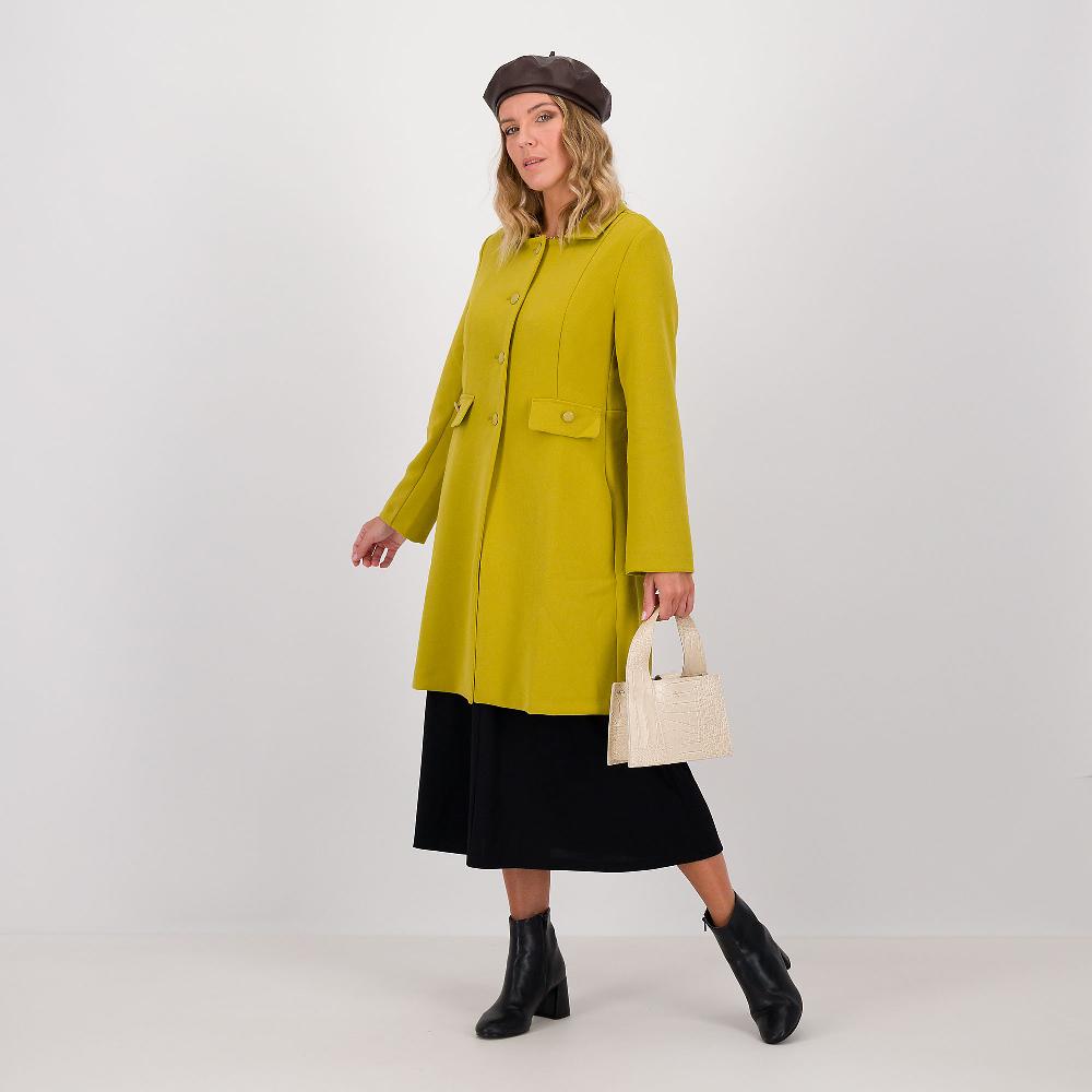 QVC Olly Doo Cappottino In Triplo Crêpe Con Martingala