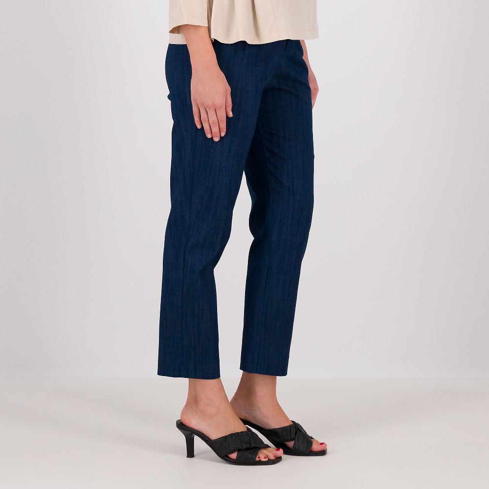 QVC Olly Doo Jeans a carota elasticizzati a vita medio alta