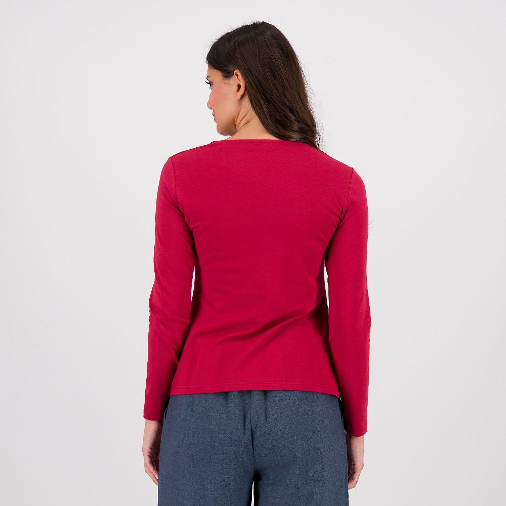 QVC Olly Doo Maglia In Jersey Di Cotone Con Scollo Ampio