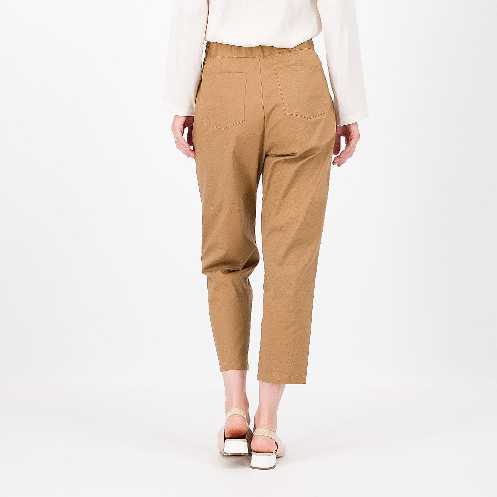 QVC Olly Doo Pantaloni A Carota In Gabardina Di Cotone
