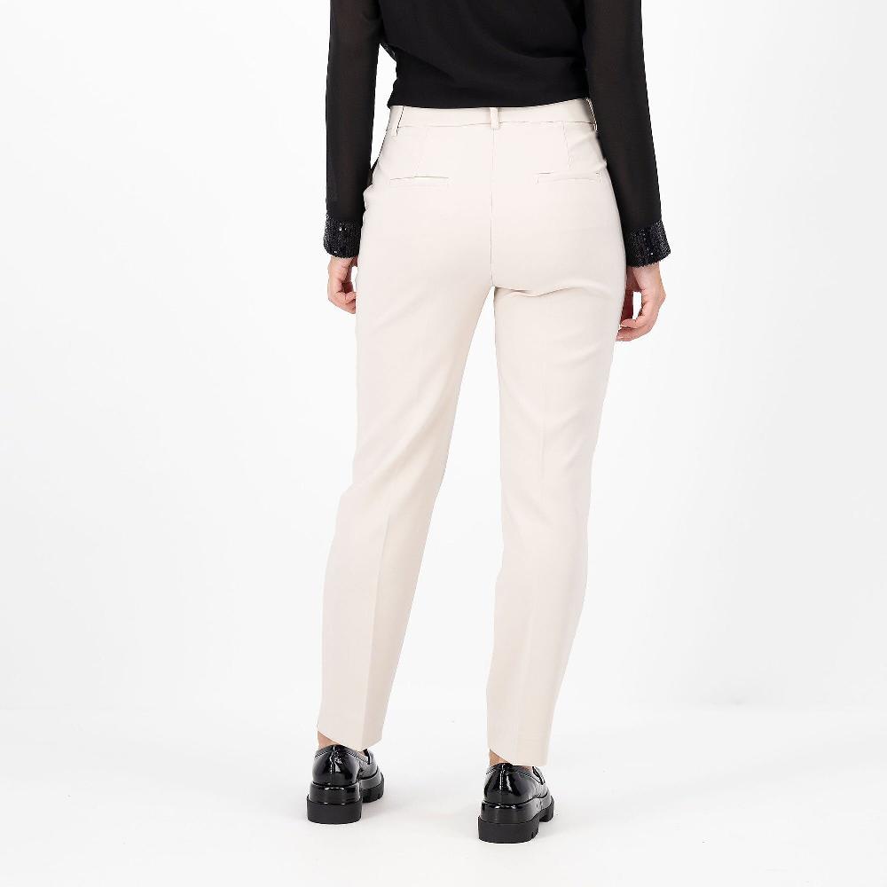 QVC Olly Doo Pantaloni A Sigaretta In Tessuto Tecnico Bi-stretch