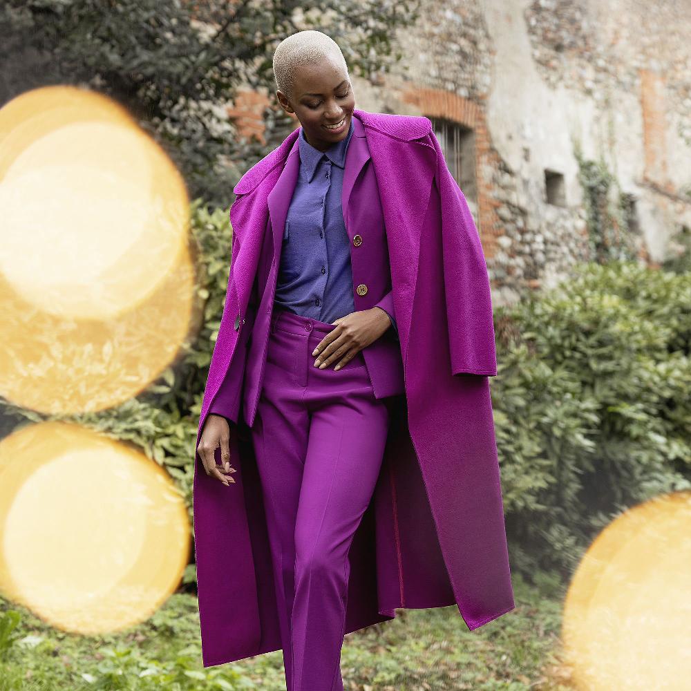 QVC Olly Doo Pantaloni A Sigaretta In Tessuto Tecnico Bi-stretch