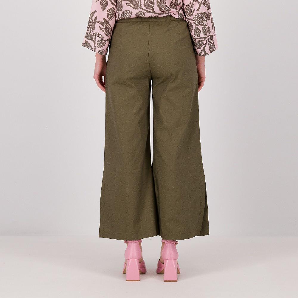 QVC Olly Doo Pantaloni Gamba Larga Con Spacchi Laterali
