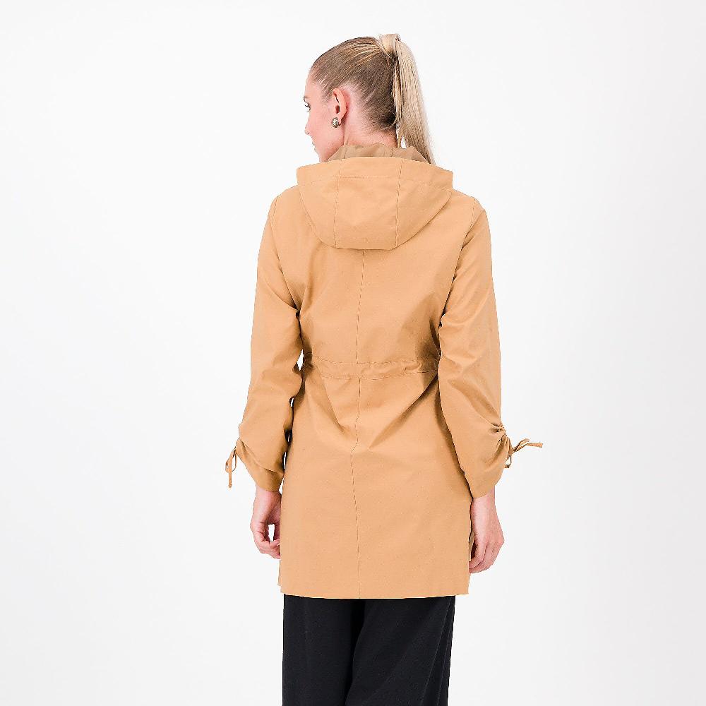 QVC Olly Doo Parka In Tessuto Tecnico Con Coulisse E Cappuccio