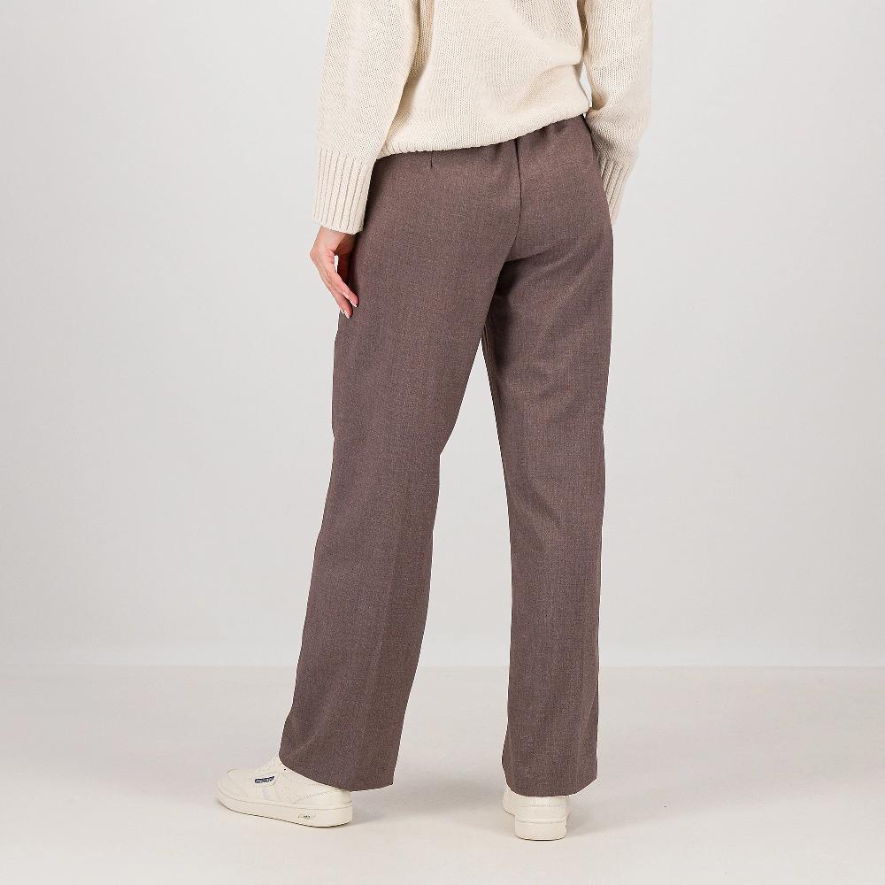 QVC Oltre Pantaloni In Misto Viscosa Con Gamba Dritta E Piega