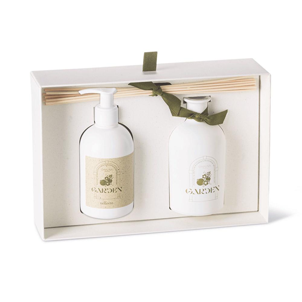 QVC Oniusa Venezia Cofanetto L'orto: diffusore + sapone