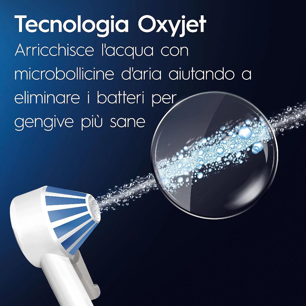 QVC Oral-B Pow Oral Center MD20: Con 2 Beccucci Oxyjet + 2 Beccucci A Getto D'acqua