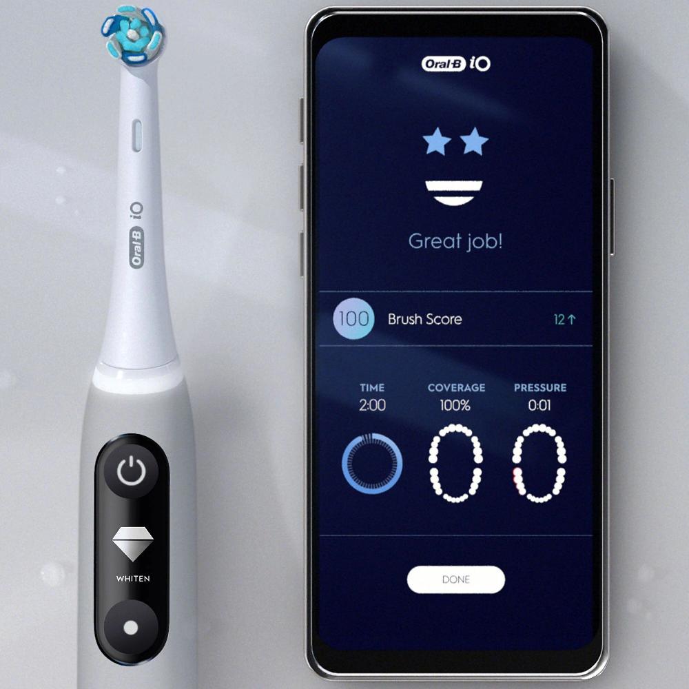 QVC Oral-B Spazzolino Elettrico IO Series 6s + Dentifricio
