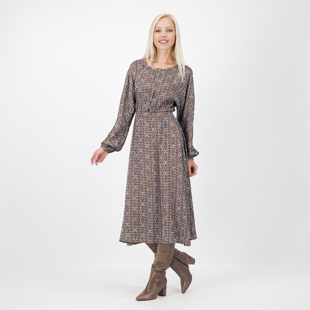 QVC PALAZZO MODA Abito lungo in viscosa fantasia floreale