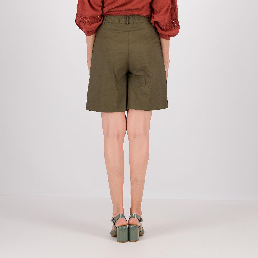 QVC PALAZZO MODA Bermuda In Tela Paracadute Con Passanti In Vita