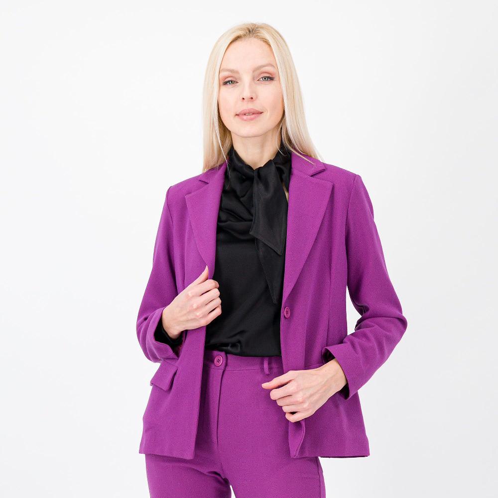 QVC PALAZZO MODA Blazer Sciancrato Cadi Misto Viscosa