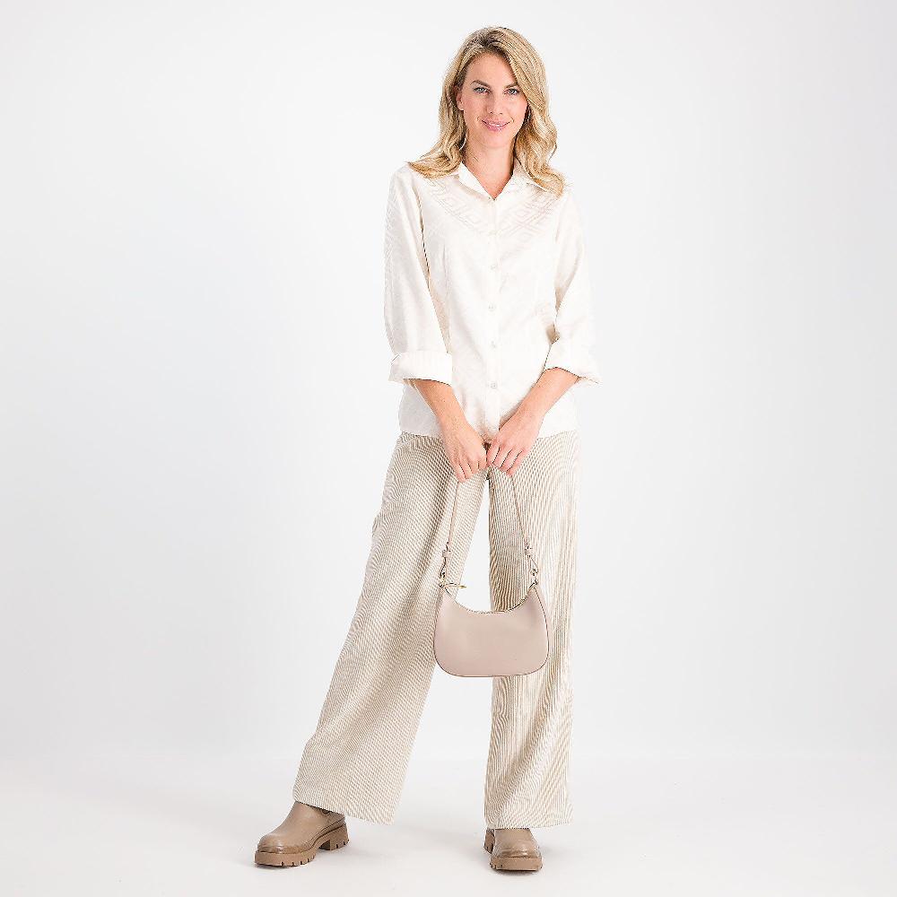 QVC PALAZZO MODA Camicia In Raso Fantasia Geometrica
