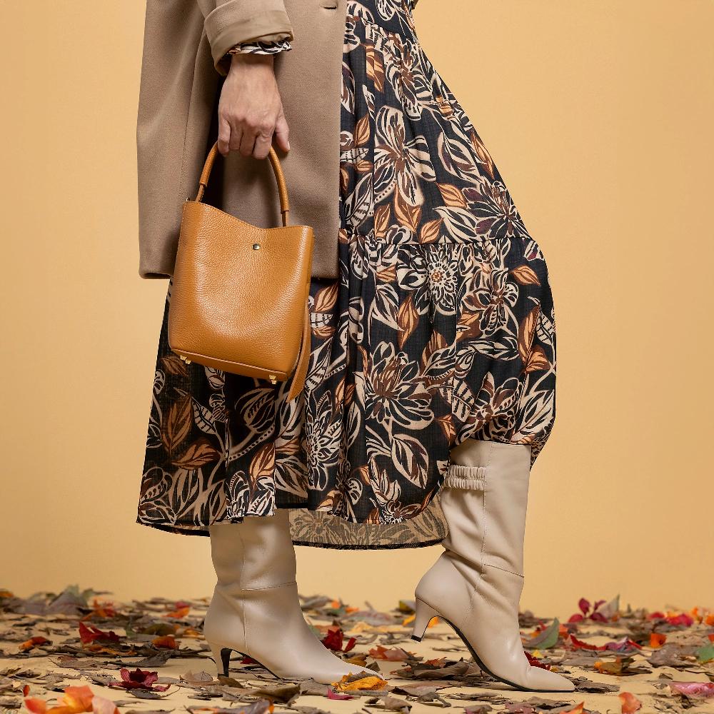 QVC PALAZZO MODA Gonna A Balze In Georgette Fantasia Con Elastico In Vita