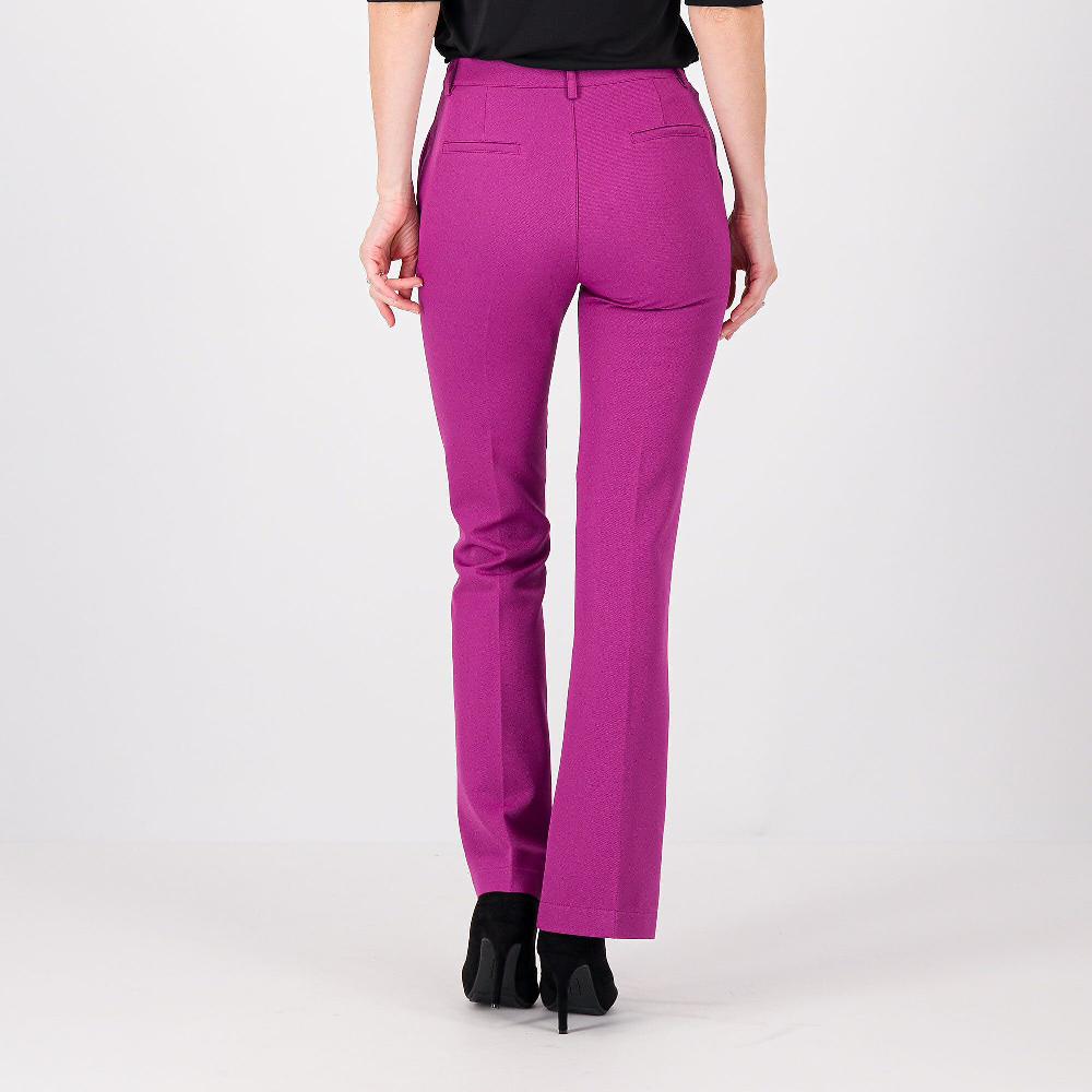 QVC PALAZZO MODA Pantaloni Bootcut In Tessuto Tecnico