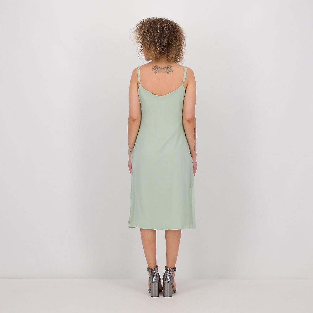QVC PARKER & ROWE Abito Lungo A Sottoveste In Chiffon Foderato
