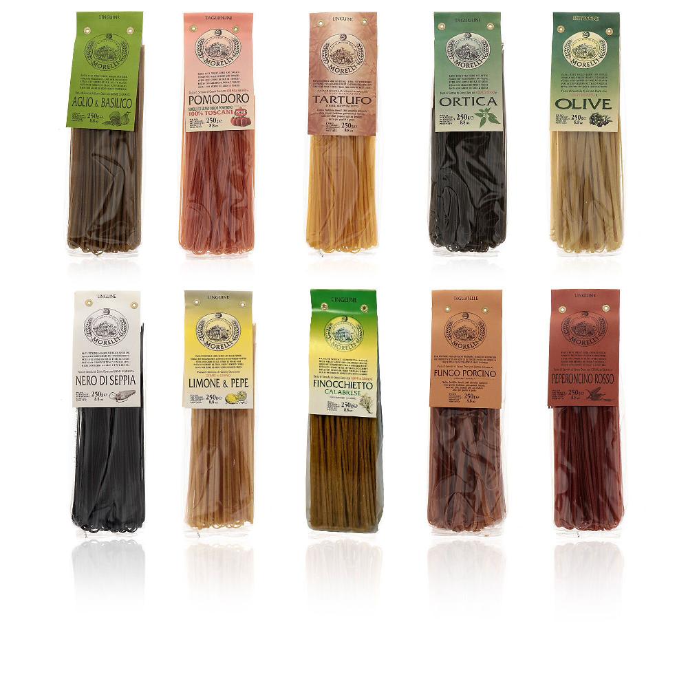 QVC Pastificio Morelli 10 confezioni pasta aromatizzata gusti assortiti