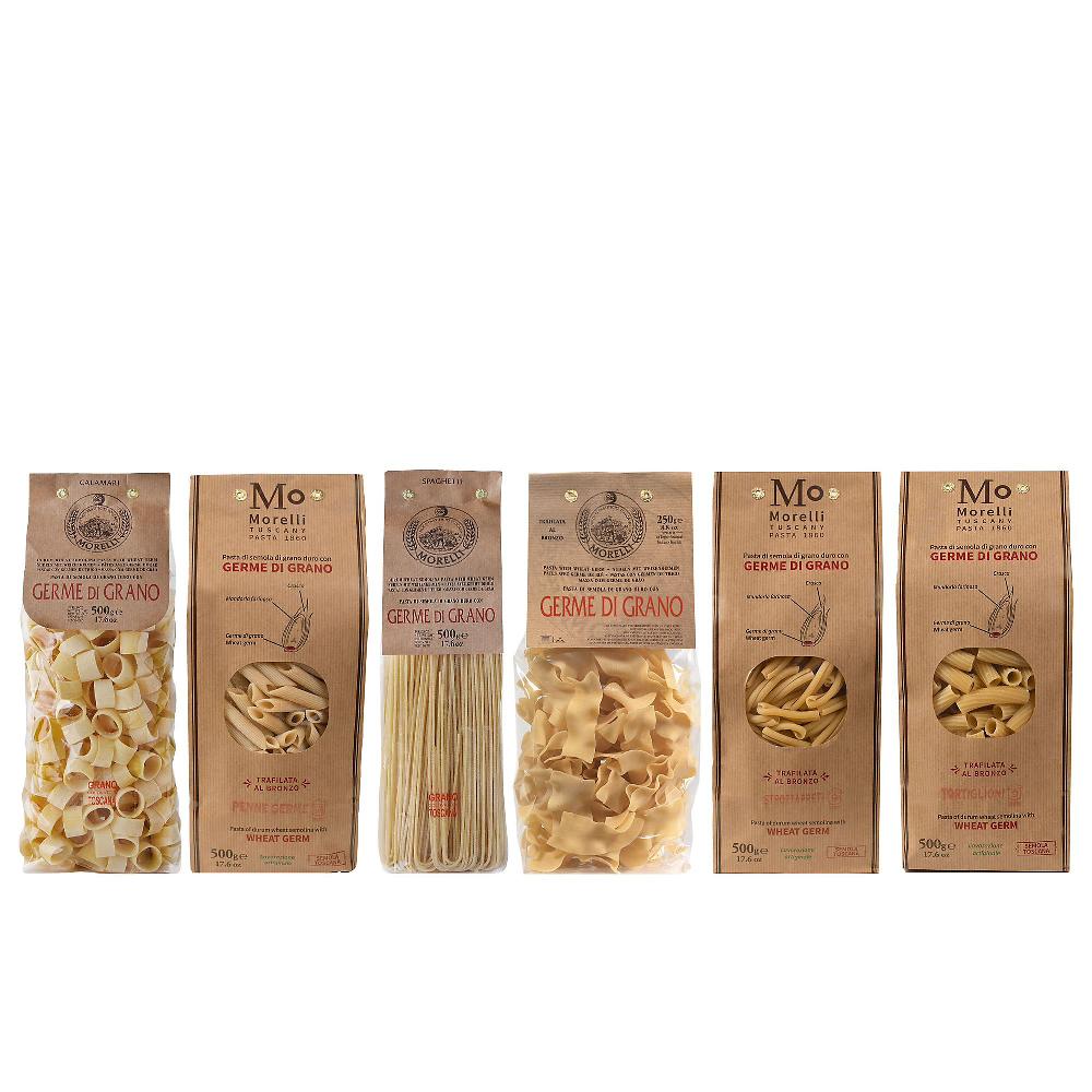 QVC Pastificio Morelli Kit Germe di Grano: 6 confezioni pasta in diversi formati