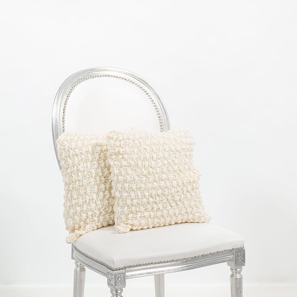 QVC Paulato by Ga.i.co 2 copricuscini in tessuto bielastico jacquard