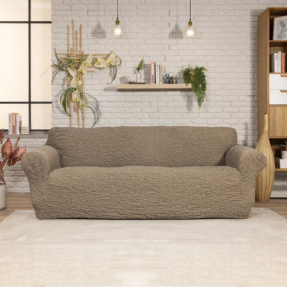 QVC Paulato by Ga.i.co Copridivano Annabella tessuto bielastico tinto filo goffrato