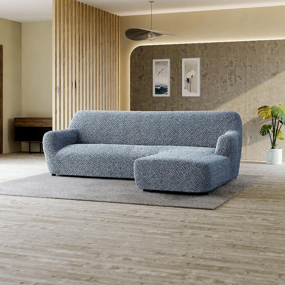 QVC Paulato By Ga.i.co Copridivano Venezia Tessuto Bielastico Stampa Geometrica