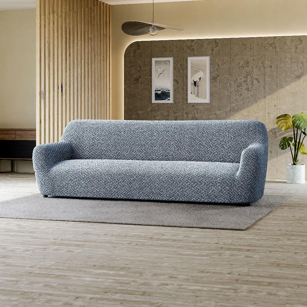 QVC Paulato By Ga.i.co Copridivano Venezia Tessuto Bielastico Stampa Geometrica