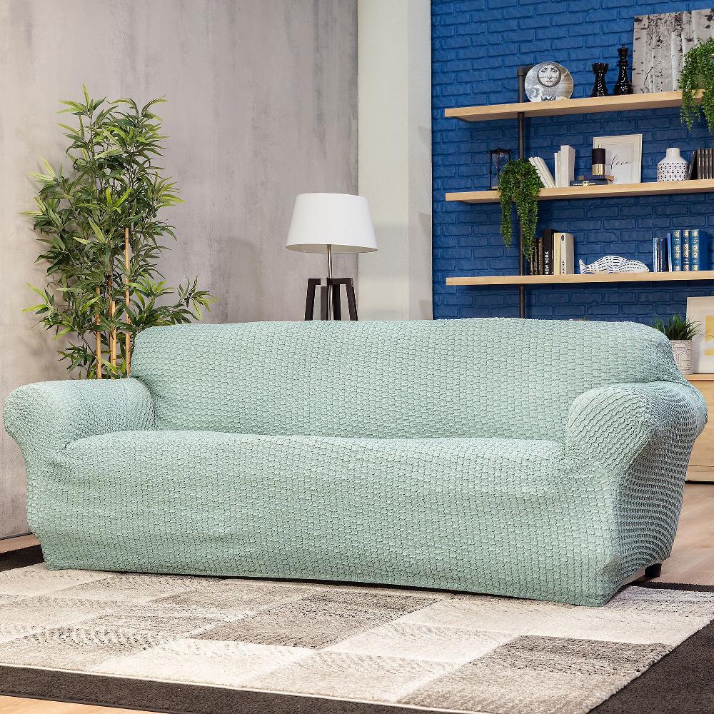 QVC Paulato By Ga.i.co Copridivano Zefiro Tessuto Bielastico Tinto In Filo