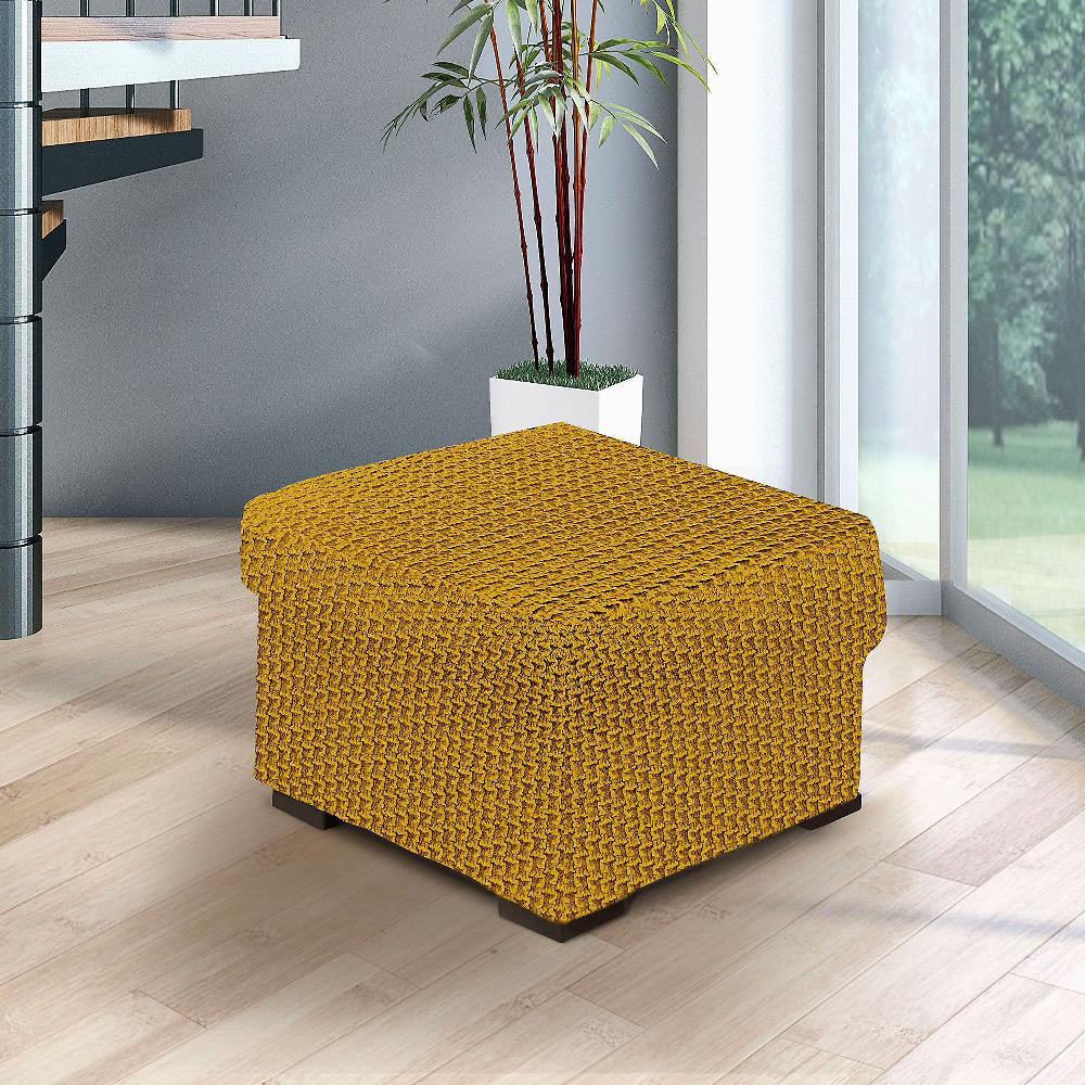 QVC Paulato by Ga.i.co Copripouf Zefiro tessuto bielastico tinto in filo