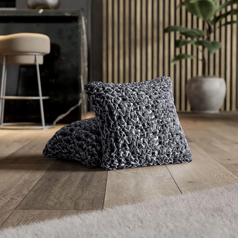 QVC Paulato by Ga.i.co Set 2 copricusicini bielastici in velluto